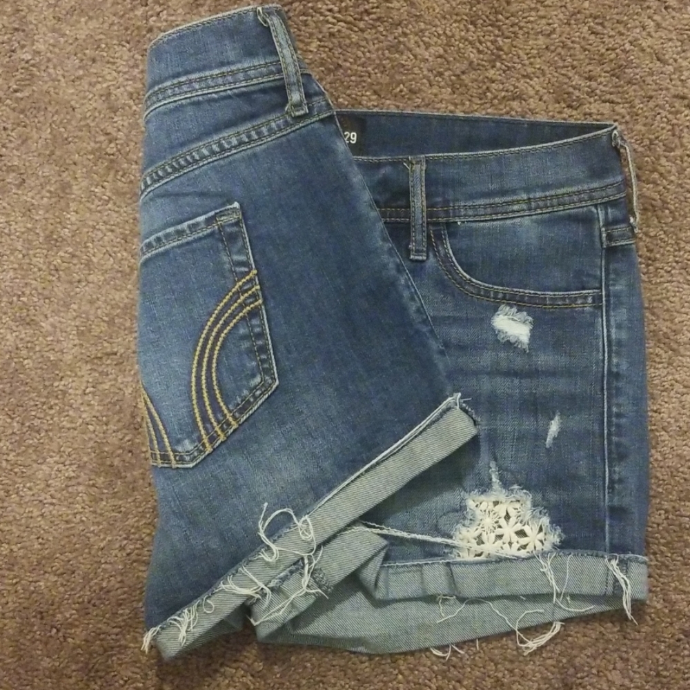HOLLISTER jean shorts